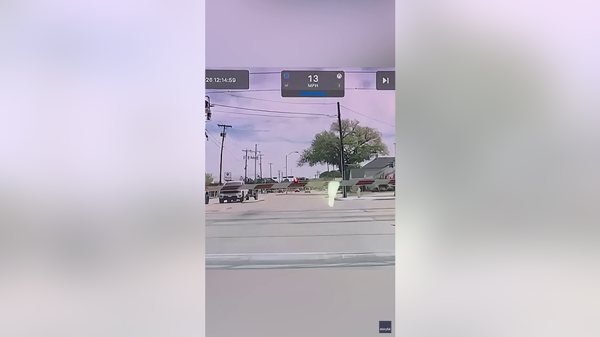 Texas Tesla driver narrowly avoids disaster when autopilot engages at railroad crossing