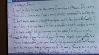 Tanner Horner Trial Day 5: Jurors shown letter killer wrote to Athena Strand's family