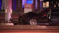 Dallas police: Driver killed after car strikes signal pole in North Dallas