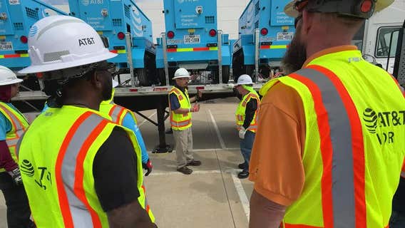 North Texas warehouse becomes training hub for AT&T’s National Disaster Response Team