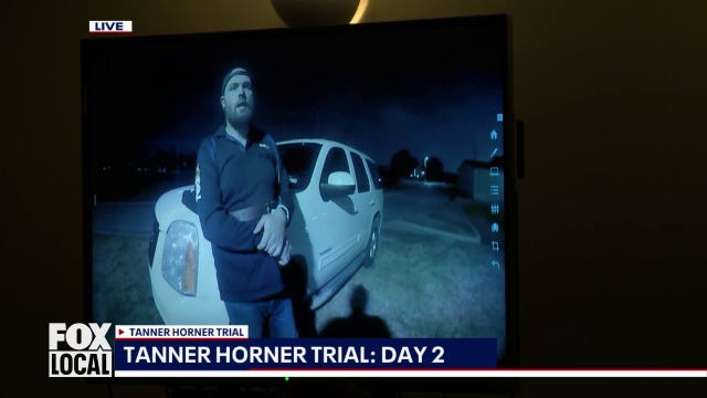 LIVE | Tanner Horner Trial Day 2: Jury shown arrest, interrogation video