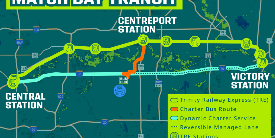 Dallas leaders unveil transportation plans for World Cup