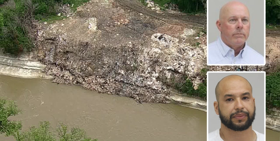Suspects arrested in Trinity River illegal dumping scheme