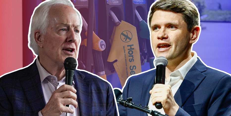 James Talarico calls for suspension of federal gas tax; John Cornyn calls move "short-sighted solution"