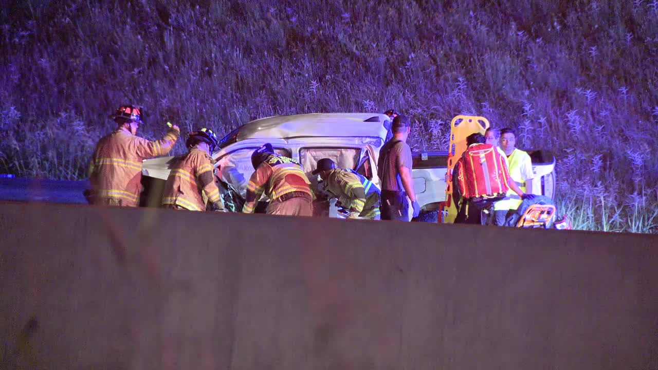 One dead, another hospitalized after early morning wrong-way crash on Highway 121