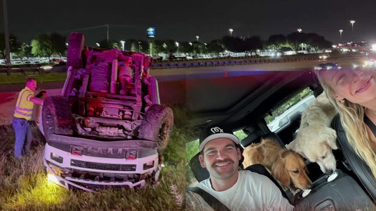 Off-duty paramedic, drivers save family and pets after Grapevine rollover crash