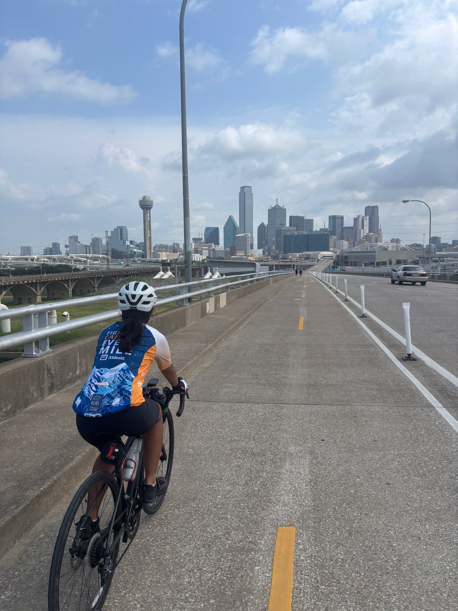 Texas students participate in the world’s longest charity bike ride to raise awareness for cancer patients