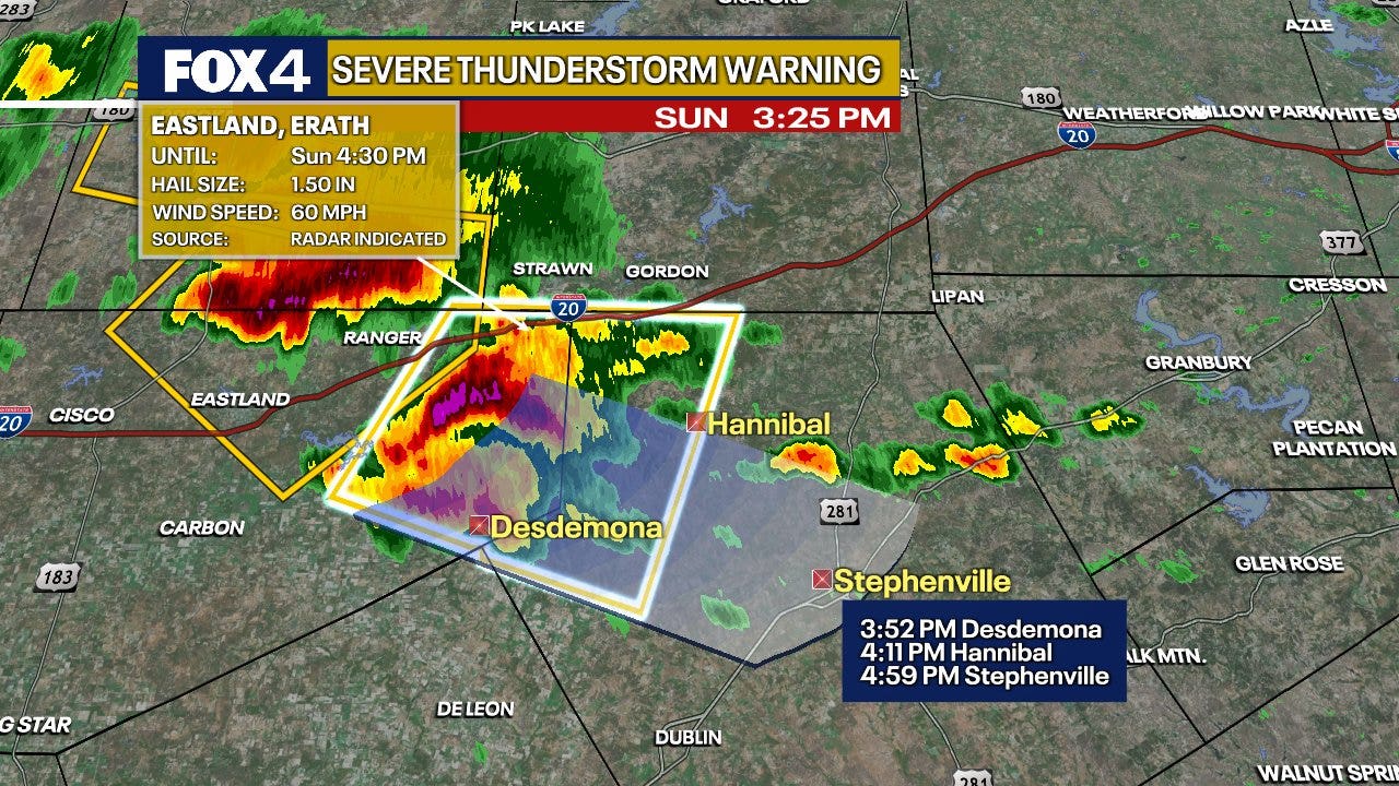 Dallas weather: Large hail, dangerous winds, and flash flooding possible
