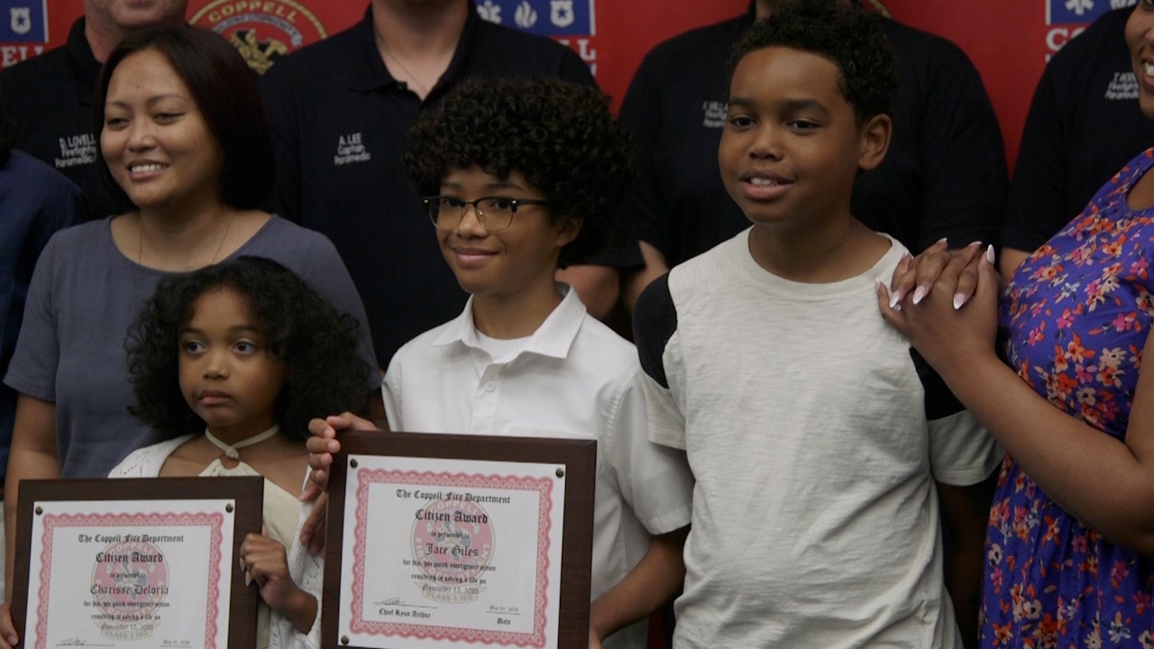 North Texas teen honored for saving friend’s life