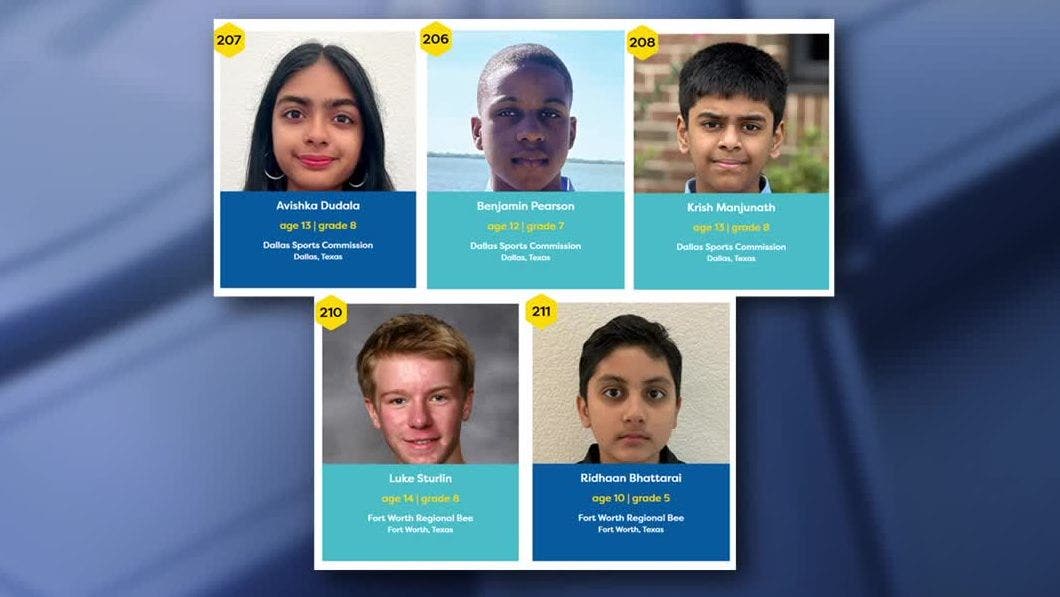 Scripps National Spelling Bee: 5 North Texas students advance to quarterfinals