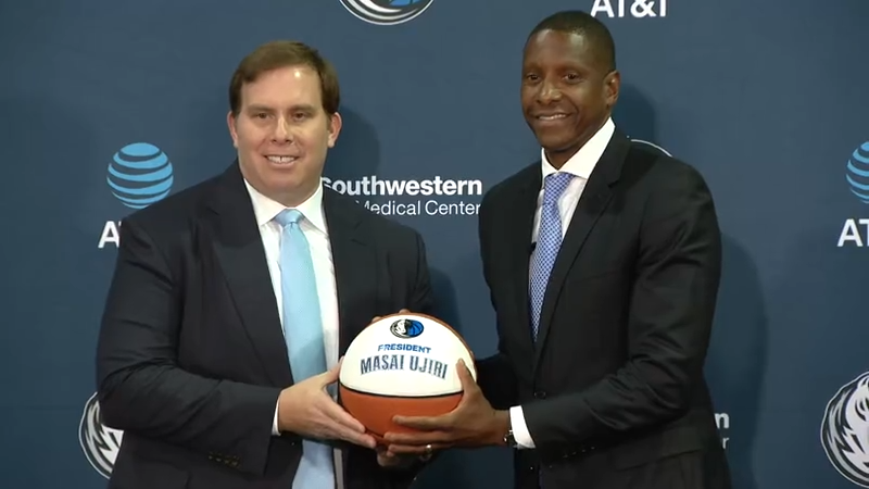 New Mavs president Masai Ujiri wants to "bring calm" to Dallas after turbulent era