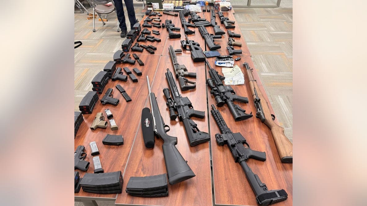 27 firearms recovered by Terrell Police after U-Haul traffic stop