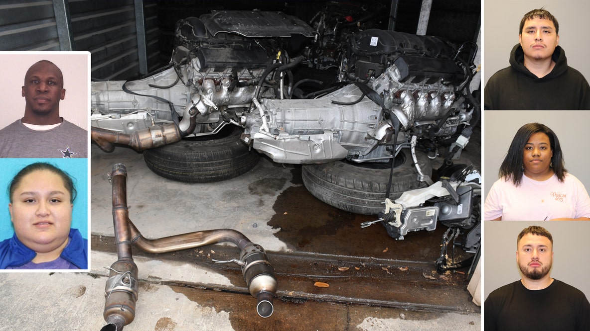 Grapevine Police arrest 5, recover multiple stolen vehicles in auto theft ring