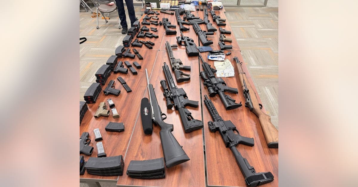 27 firearms recovered by Terrell Police after U-Haul traffic stop