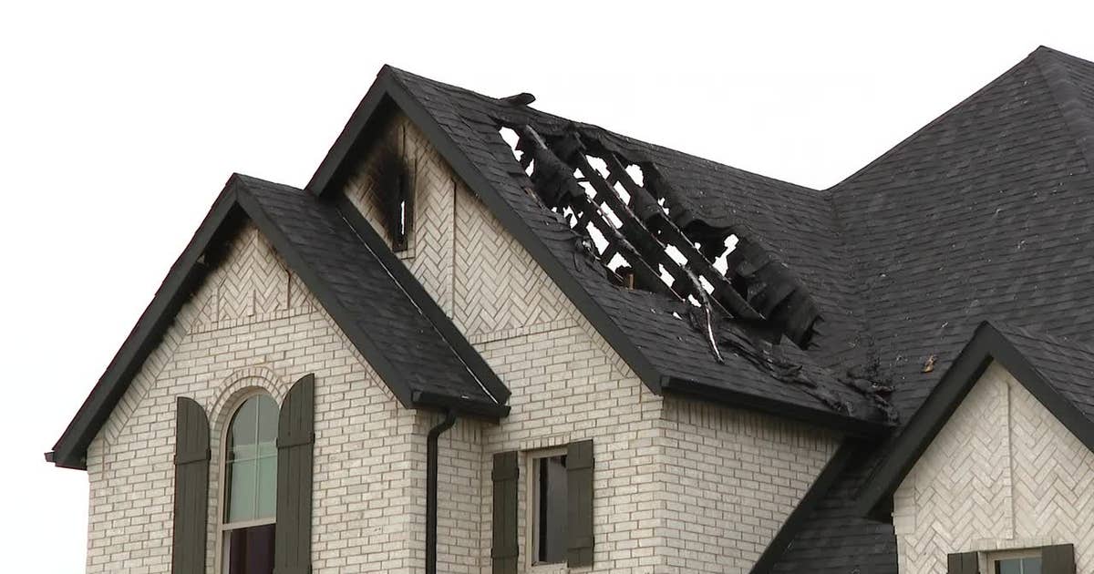 McKinney house fire caused by lightning strike during Tuesday’s storms