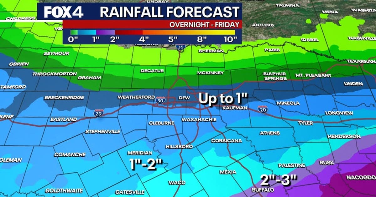 Dallas weather: When will rain stop? Timeline for a sunny North Texas weekend