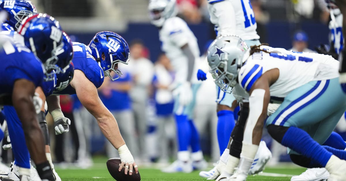 Dallas Cowboys to face New York Giants during Week 1 of NFL season