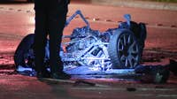 Fiery motorcycle crash in Dallas leaves 1 dead