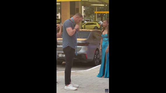 Texas man saves teenager’s prom night with a quick lesson in tying a necktie