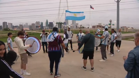 Argentina soccer fans rally in Dallas ahead of 2026 FIFA World Cup