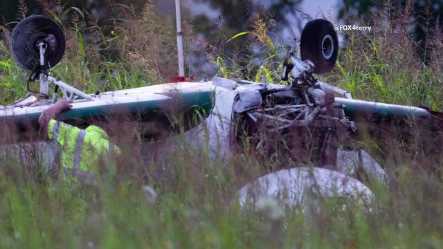 Engine failure caused plane crash that injured 3 Dallas officers