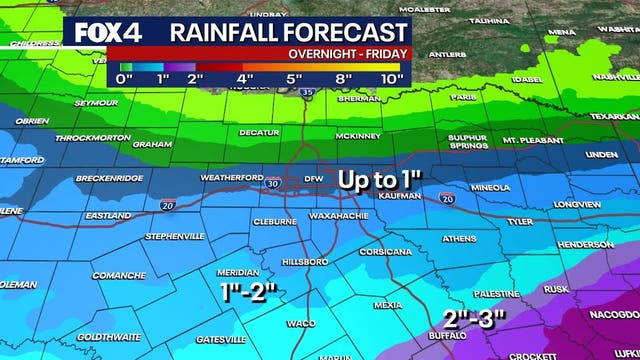 Dallas weather: When will rain stop? Timeline for a sunny North Texas weekend