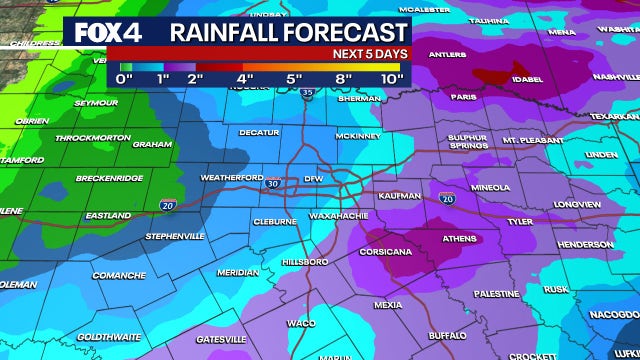 Dallas weather: Storms possible Friday, monitoring severe potential late this weekend