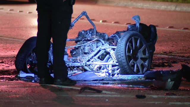 Fiery motorcycle crash in Dallas leaves 1 dead