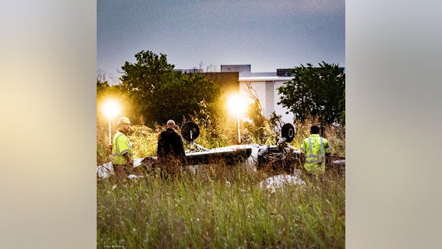 3 Dallas PD officers injured in Forney plane crash; no fatalities