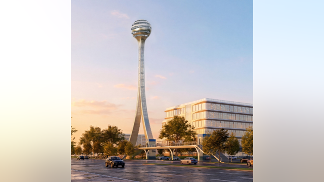 AT&T to build a mini version of Reunion Tower at Plano headquarters