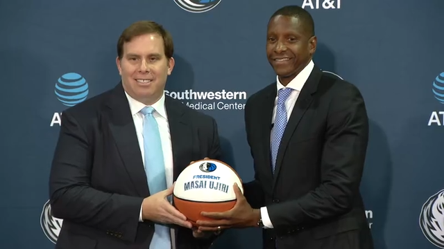 New Mavs president Masai Ujiri wants to "bring calm" to Dallas after turbulent era