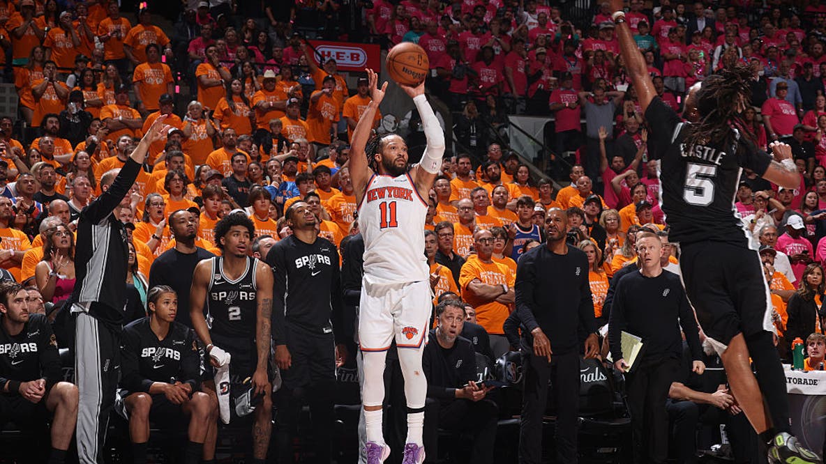 2026 NBA Finals: Knicks erase double-digit road deficit in Game 1 win over Spurs