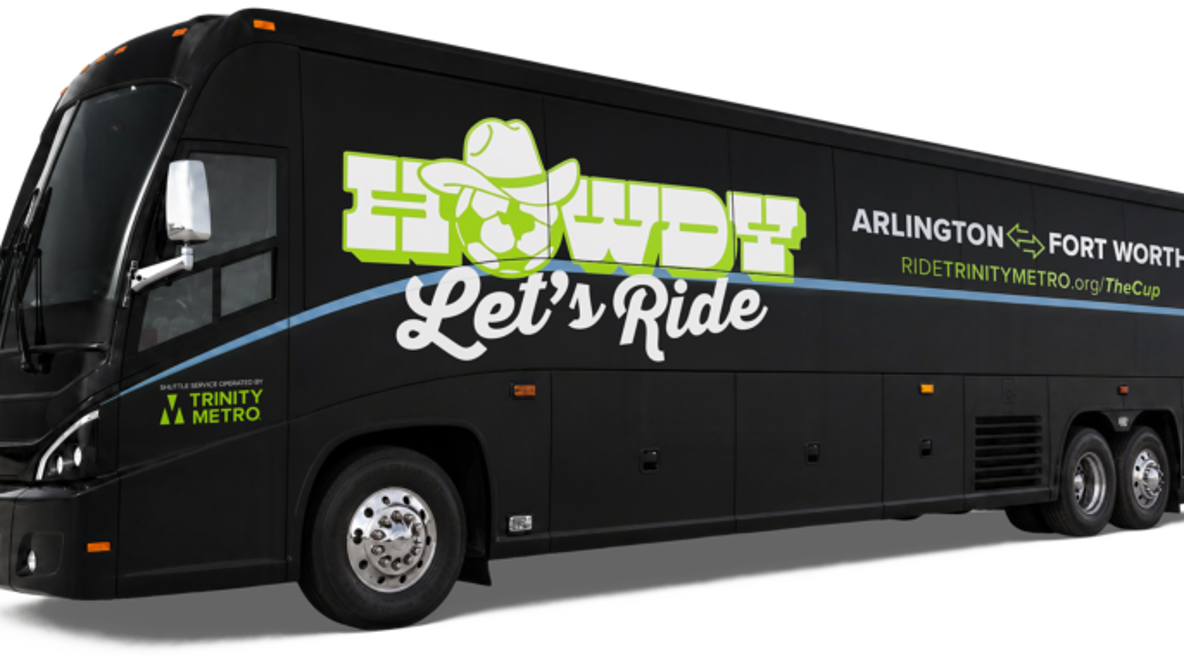 Trinity Metro unveils Cowtown Visitor Shuttle for 2026 FIFA World Cup fans