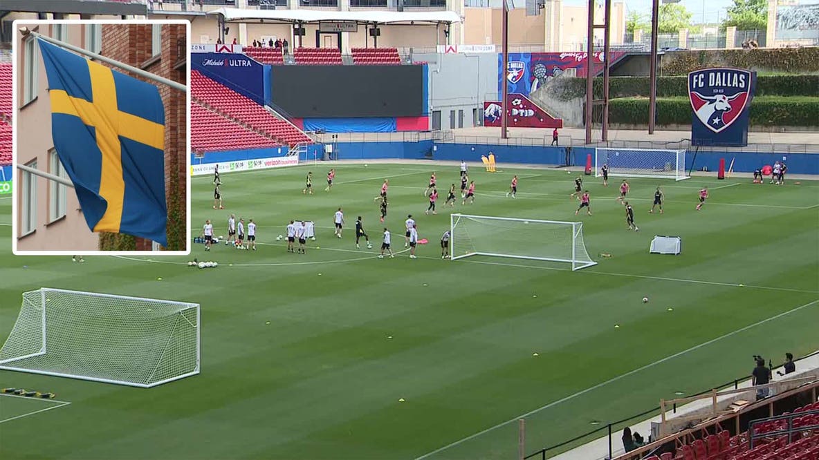 FIFA World Cup: Team Sweden holds open practice in Frisco