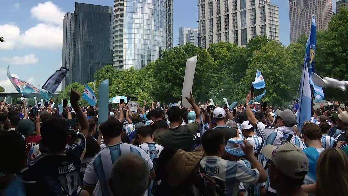 Argentina fans to take over Klyde Warren Park before World Cup match