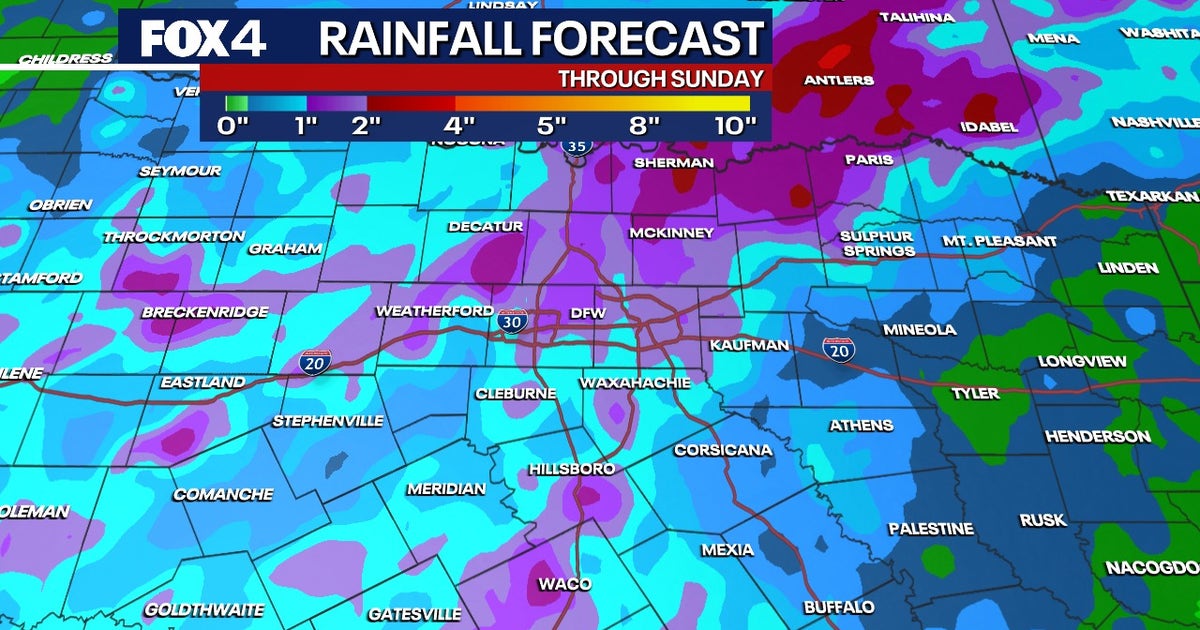 Dallas weather: Multiple rounds of storms expected to hit DFW this weekend