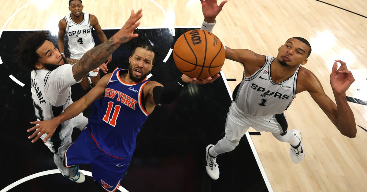 2026 NBA Finals: Knicks hang on to take 2-0 series lead over Spurs