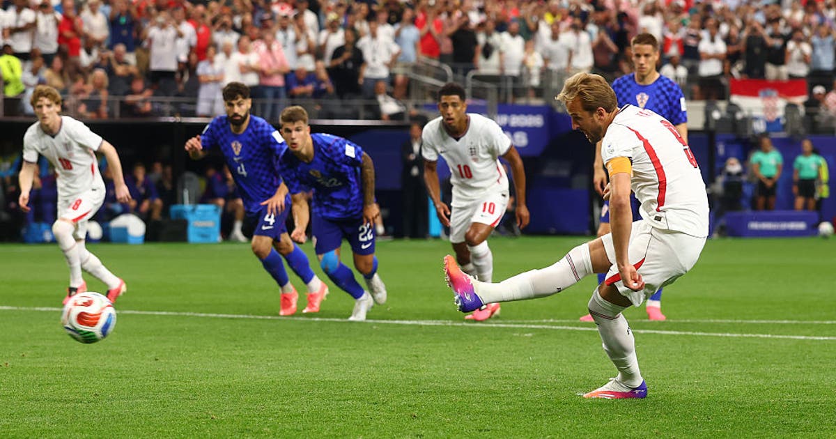 England defeats Croatia in World Cup match at Dallas Stadium