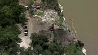 Dallas begins cleanup at Trinity River illegal dump site