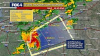 Dallas Weather: Warnings settle for Dallas-Fort Worth as strong storms move across