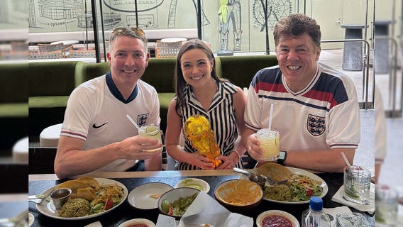 England superfan tries Tex-Mex for first time during World Cup trip to North Texas