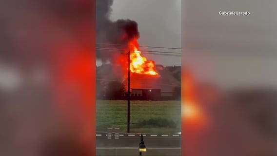 House fires caused by lightning strike multiple North Texas cities during morning storms