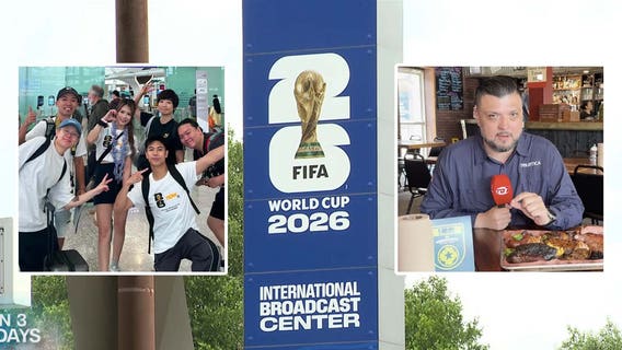 International media, fans begin arriving in North Texas for FIFA World Cup