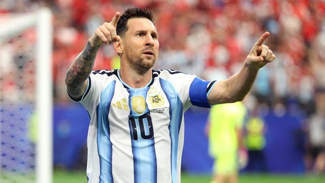 Argentina’s Lionel Messi makes World Cup history in Texas