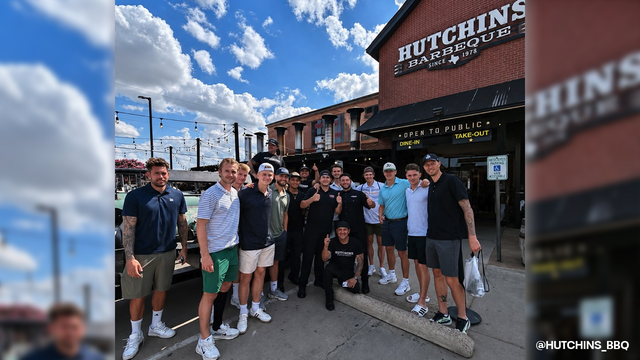 Swedish national soccer team spotted at Frisco's Hutchins BBQ