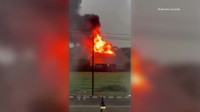 House fires caused by lightning strike multiple North Texas cities during morning storms