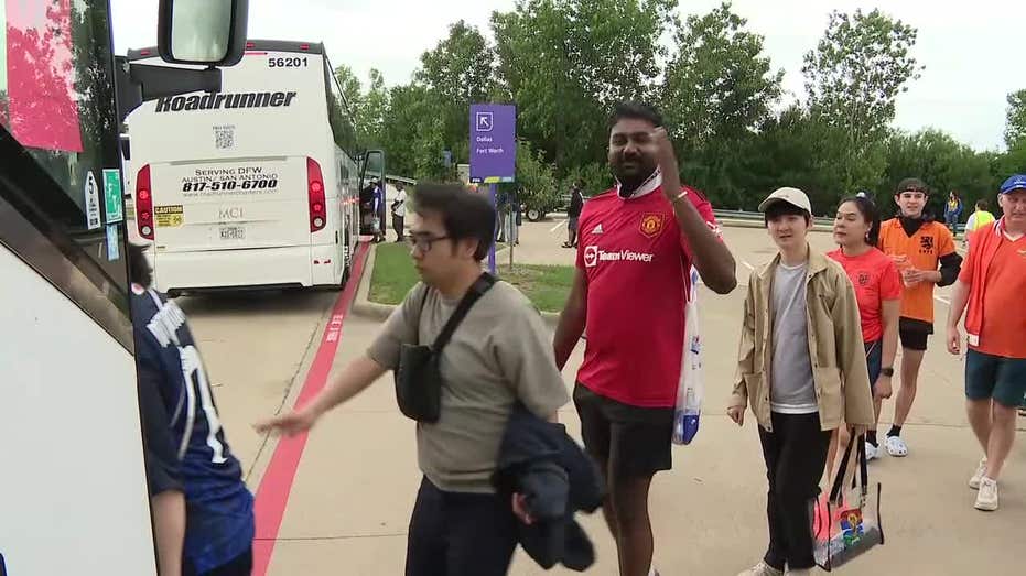Public transportation for FIFA World Cup in North Texas running smoothly, officials say