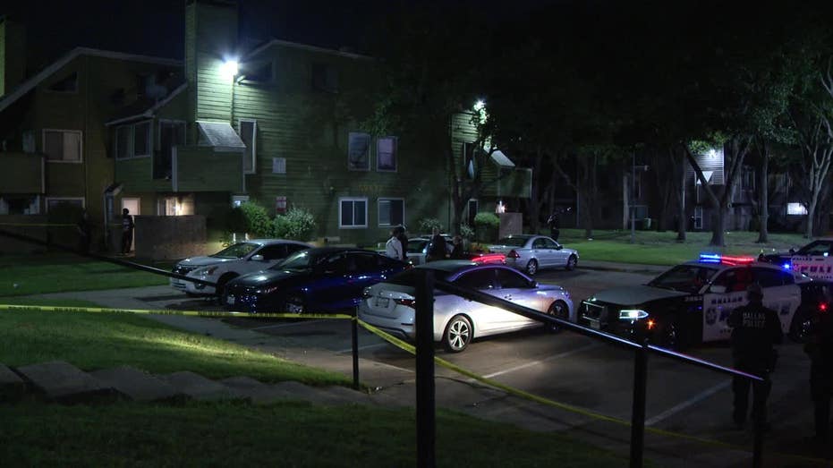 Dallas shooting: Woman killed in crossfire in courtyard of condo complex — FOX 4 Dallas