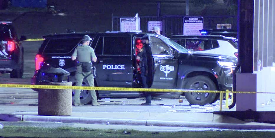 Four injured, including child and police officer, in shooting near Fort Worth park