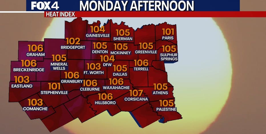 Dallas weather: Severe thunderstorm watch issued ahead of Monday’s match